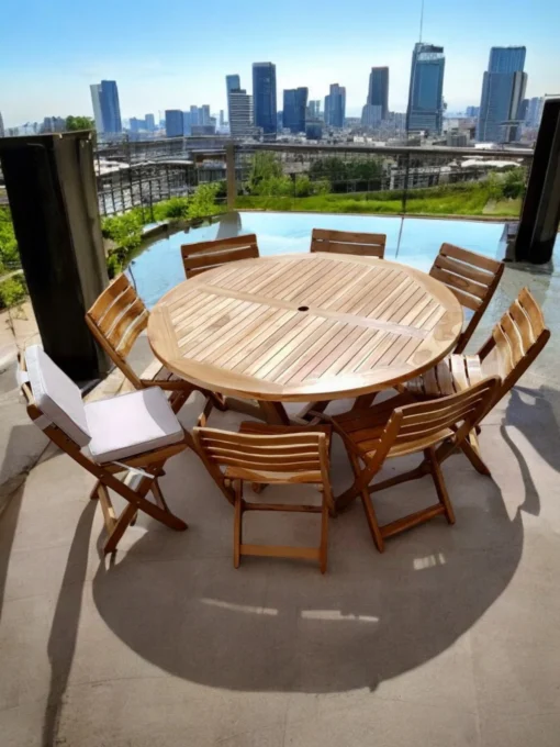 Sillas de Madera Teak en Atlanta: Estilo y Durabilidad para tu Hogar - Image 8