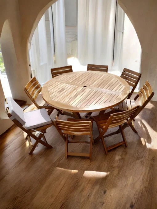 Sillas de Madera Teak en Atlanta: Estilo y Durabilidad para tu Hogar - Image 3