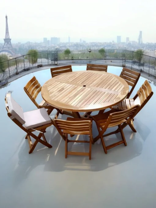 Sillas de Madera Teak en Atlanta: Estilo y Durabilidad para tu Hogar - Image 4