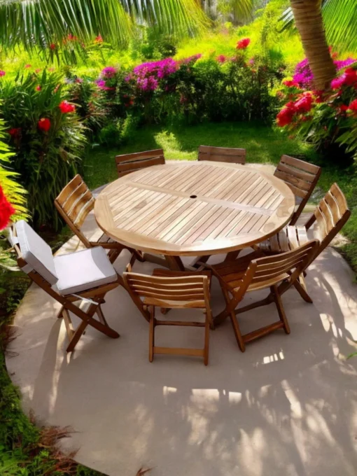 Sillas de Madera Teak en Atlanta: Estilo y Durabilidad para tu Hogar - Image 5