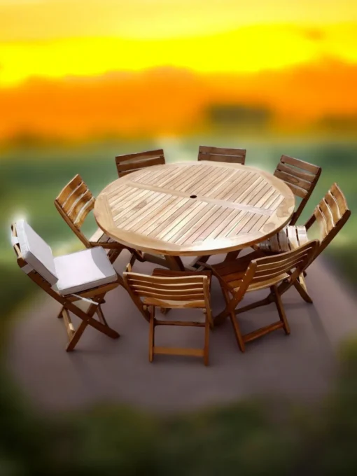 Sillas de Madera Teak en Atlanta: Estilo y Durabilidad para tu Hogar - Image 6